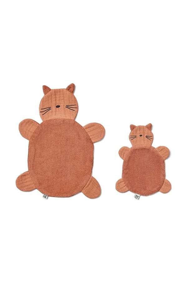 Liewood Dječja igračka za spavanje Liewood Janai Cat Cuddle Cloth 2-Pack 2-pack LW18442