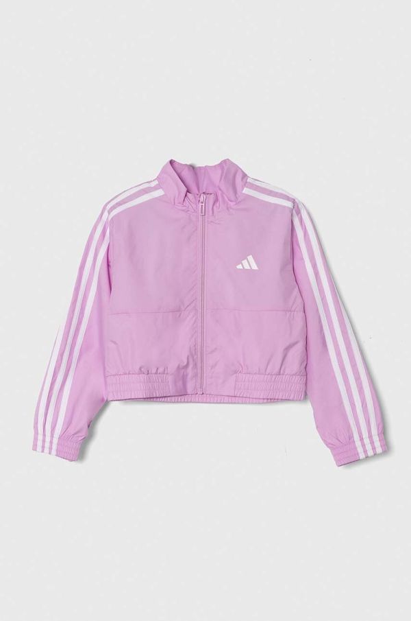 adidas Dječja jakna adidas boja: ružičasta