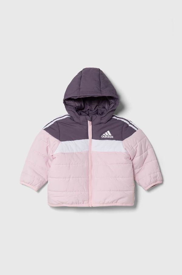 adidas Dječja jakna adidas boja: ružičasta