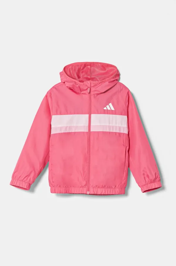 adidas Dječja jakna adidas boja: ružičasta, JD0023