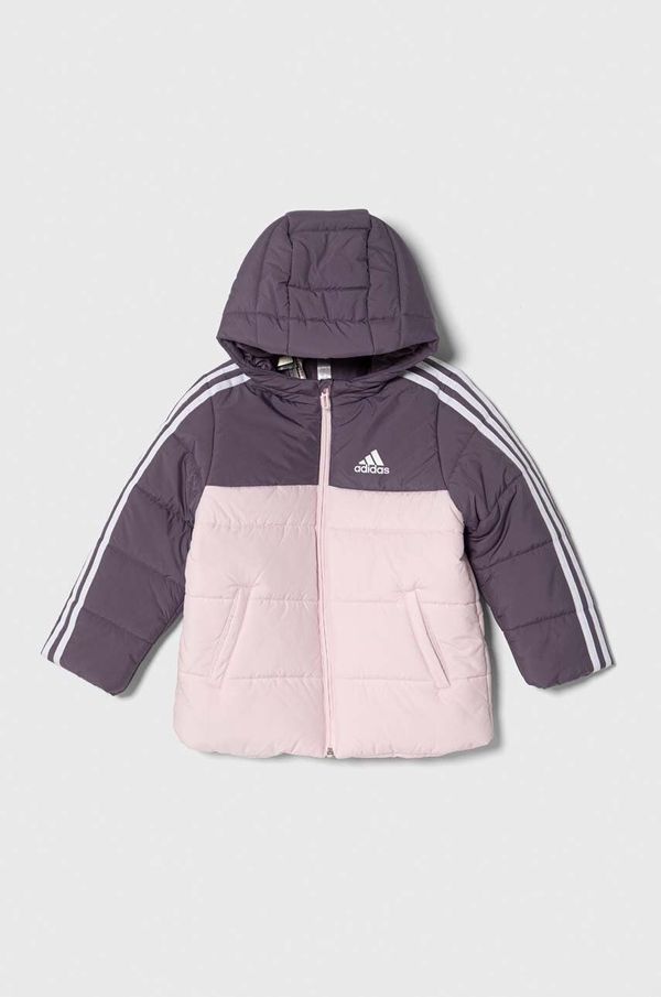 adidas Dječja jakna adidas boja: ružičasta