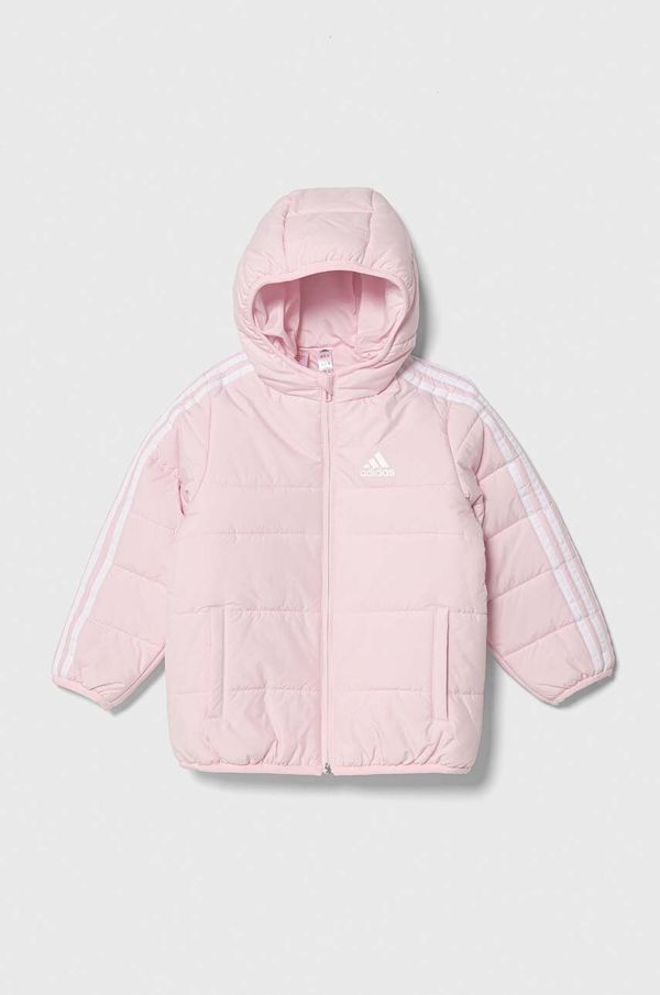 adidas Dječja jakna adidas boja: ružičasta