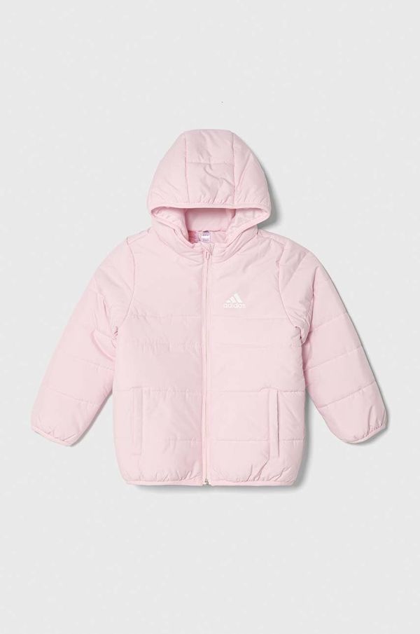 adidas Dječja jakna adidas boja: ružičasta