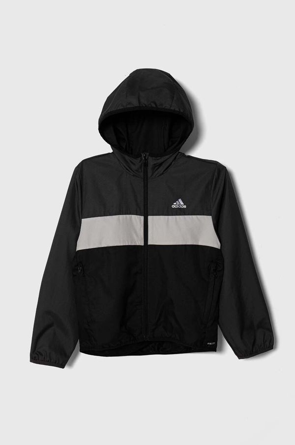 adidas Dječja jakna adidas J TIBERIO WB boja: siva, IX3303