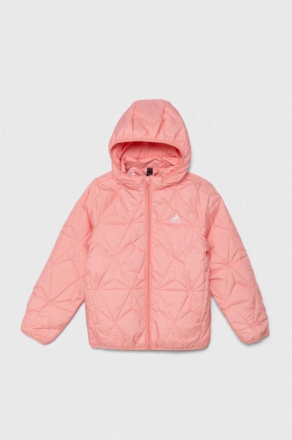 adidas Dječja jakna adidas LK LT PADKT boja: ružičasta, JF4345