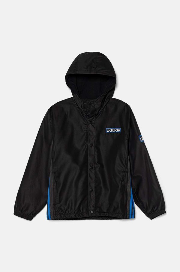 adidas Originals Dječja jakna adidas Originals WINDBREAKER boja: crna, JG8487