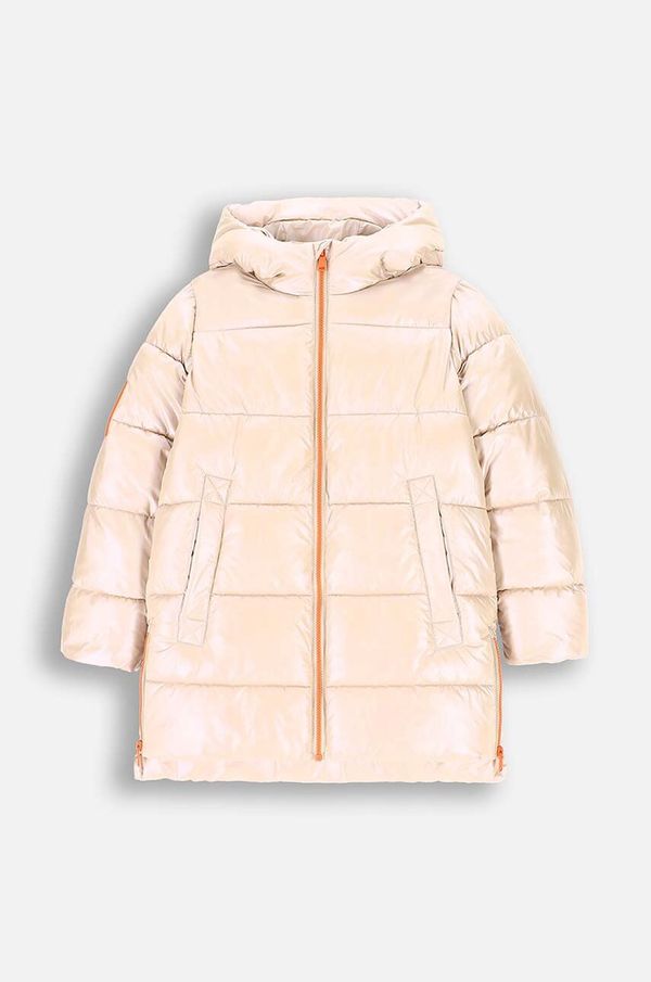 Coccodrillo Dječja jakna Coccodrillo boja: bež, OUTERWEAR GIRL KIDS