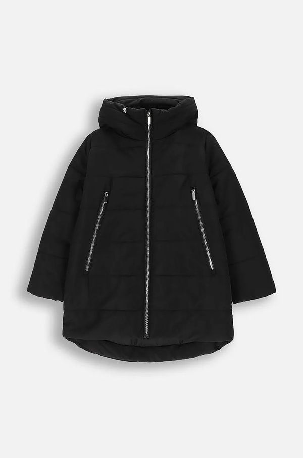 Coccodrillo Dječja jakna Coccodrillo boja: crna, OUTERWEAR GIRL KIDS