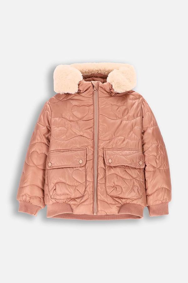 Coccodrillo Dječja jakna Coccodrillo boja: ružičasta, OUTERWEAR GIRL KIDS