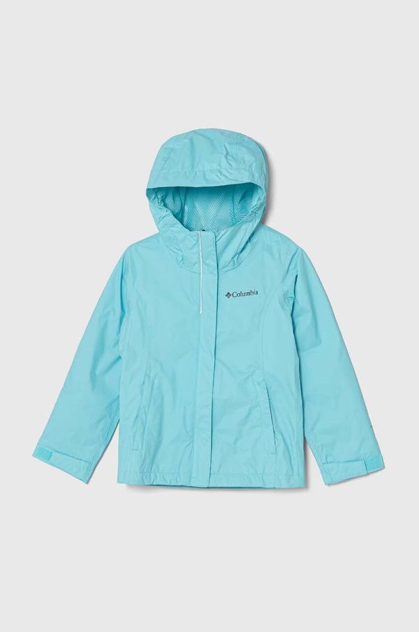 Columbia Dječja jakna Columbia Arcadia Jacket boja: tirkizna