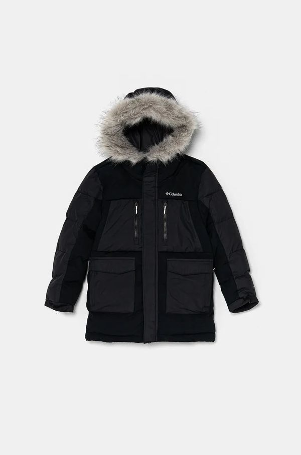 Columbia Dječja jakna Columbia Marquam Peak Fusion boja: crna, 2090201