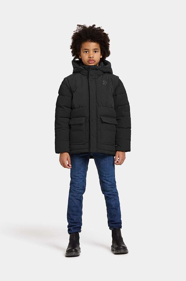 Didriksons Dječja jakna Didriksons GRANITE KIDS JKT boja: crna, 505390