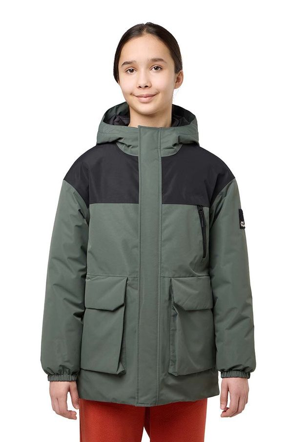 Jack Wolfskin Dječja jakna Jack Wolfskin boja: zelena, A60301
