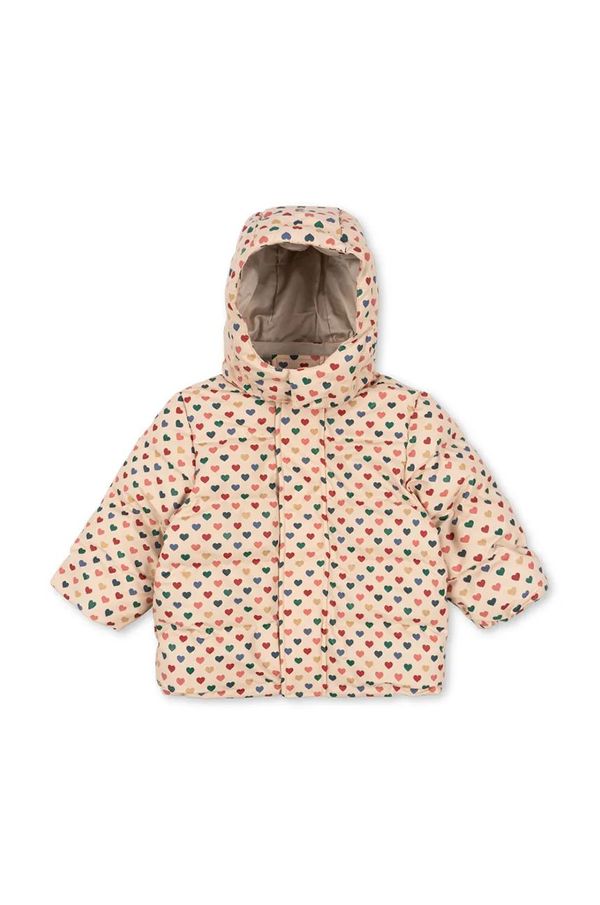 Konges Sløjd Dječja jakna Konges Sløjd ACE RAIN JACKET boja: bež, KS101200
