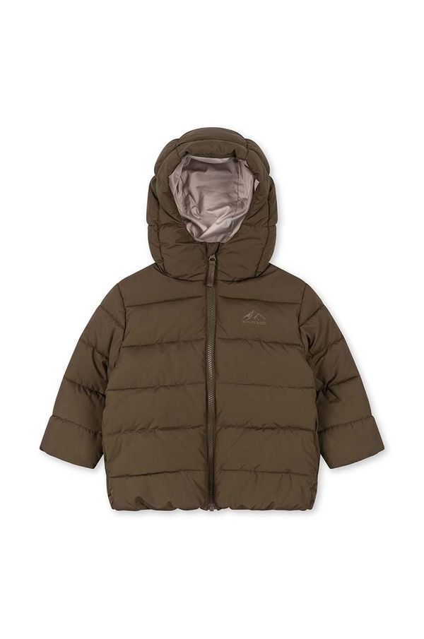 Konges Sløjd Dječja jakna Konges Sløjd ALPI JACKET GRS boja: smeđa, KS101210