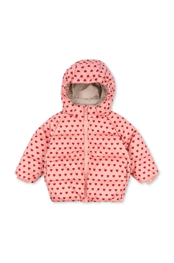 Konges Sløjd Dječja jakna Konges Sløjd NUKA JACKET GRS boja: ružičasta, KS101204