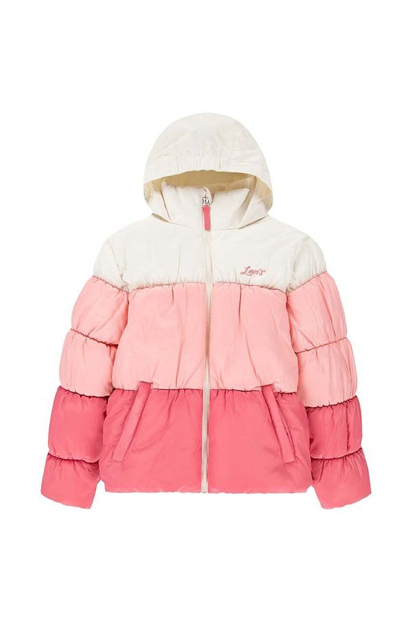 Levi's Dječja jakna Levi's boja: ružičasta