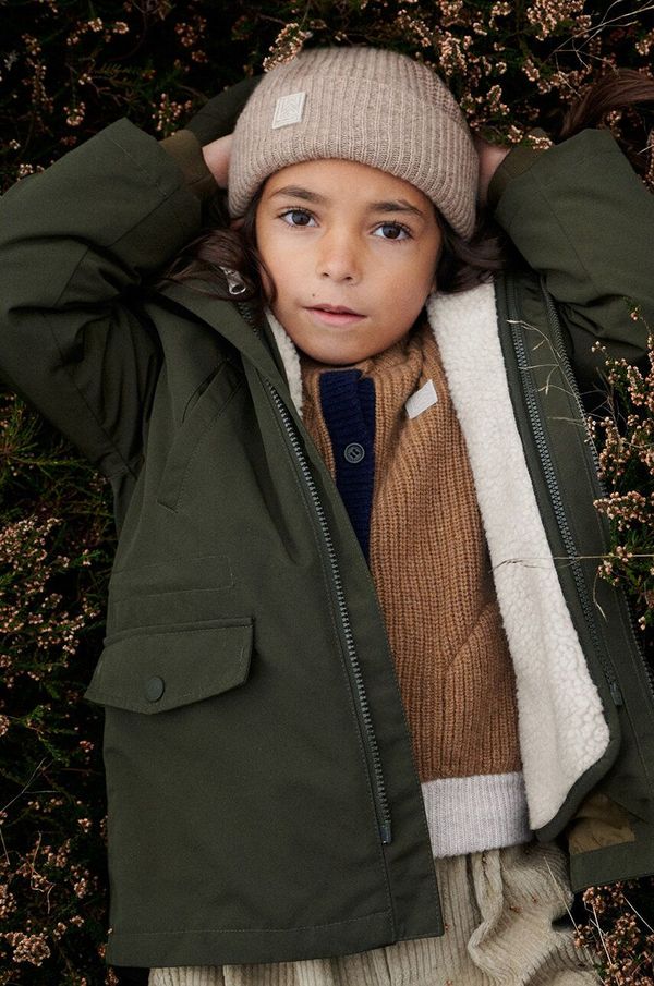 Liewood Dječja jakna Liewood Timber 2 in 1 Jacket boja: zelena, LW19438