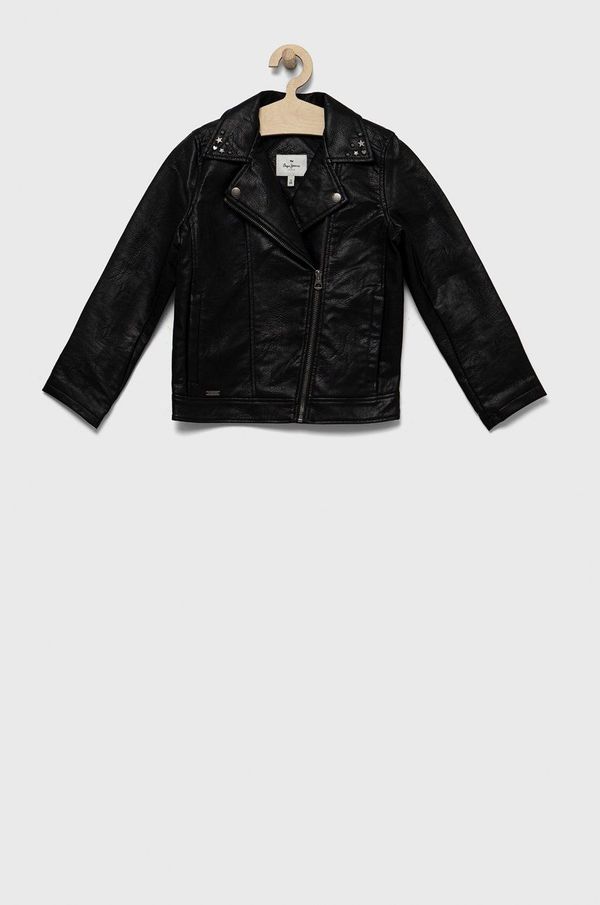 Pepe Jeans Dječja jakna Pepe Jeans boja: crna