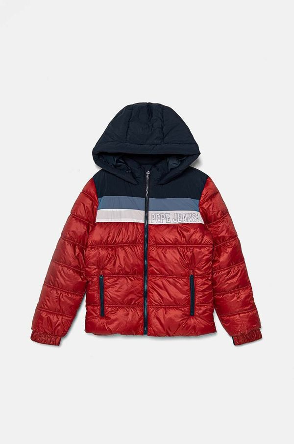 Pepe Jeans Dječja jakna Pepe Jeans OLDEN boja: crvena, PB401284