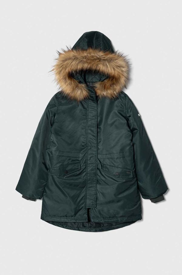 Pepe Jeans Dječja jakna Pepe Jeans Outerw Heavy boja: zelena