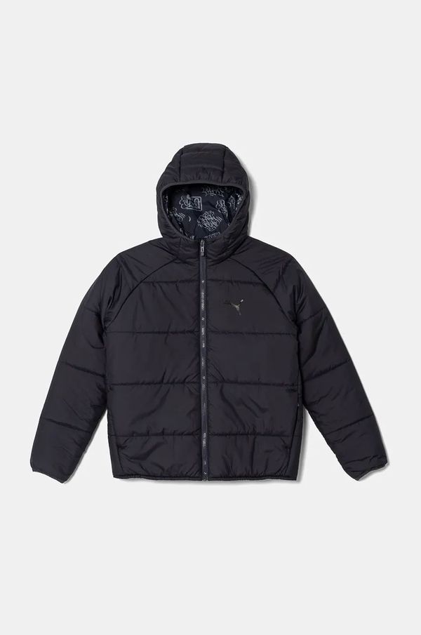 Puma Dječja jakna Puma Reversible ffer Jacket boja: siva, 682833
