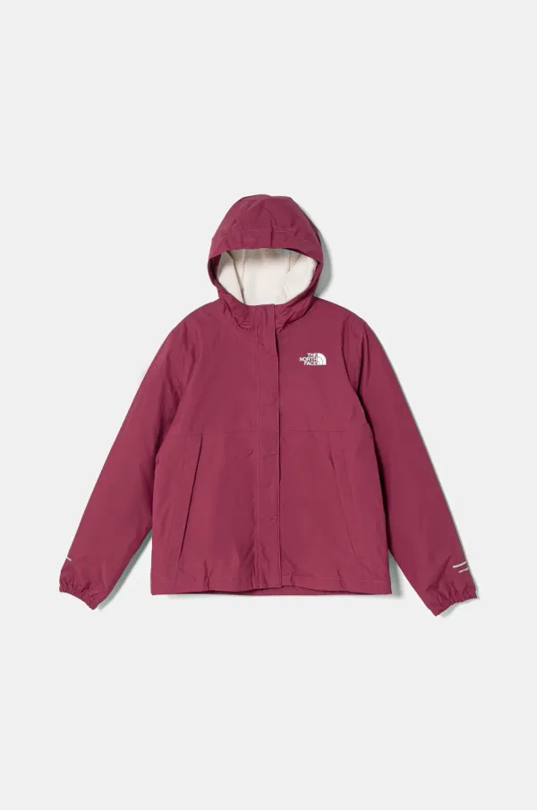 The North Face Dječja jakna The North Face WARM ANTORA RAIN JACKET boja: ljubičasta, NF0A873R6EO1