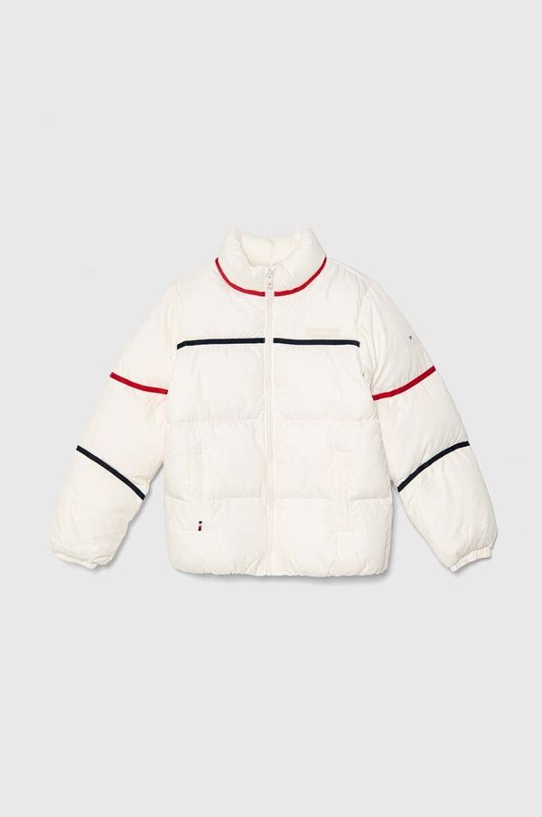 Tommy Hilfiger Dječja jakna Tommy Hilfiger boja: bijela, KS0KS00593
