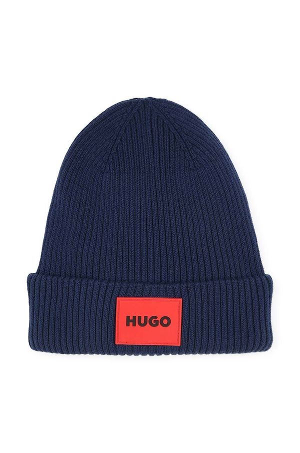 Hugo Dječja kapa HUGO boja: tamno plava, G00259