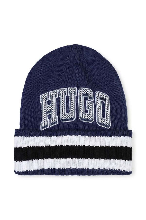 Hugo Dječja kapa HUGO boja: tamno plava, G00286