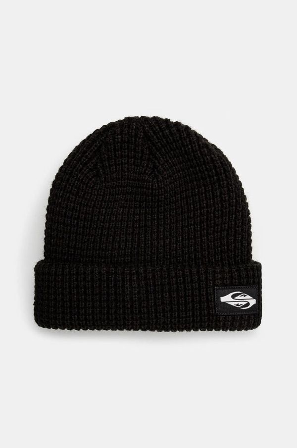Quiksilver Dječja kapa Quiksilver TOFINO BEANIE boja: crna, od debelog pletiva, EQBHA03079