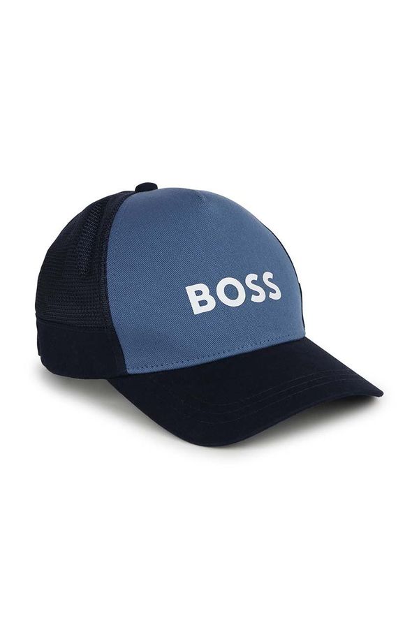 Boss Dječja kapa sa šiltom BOSS s tiskom