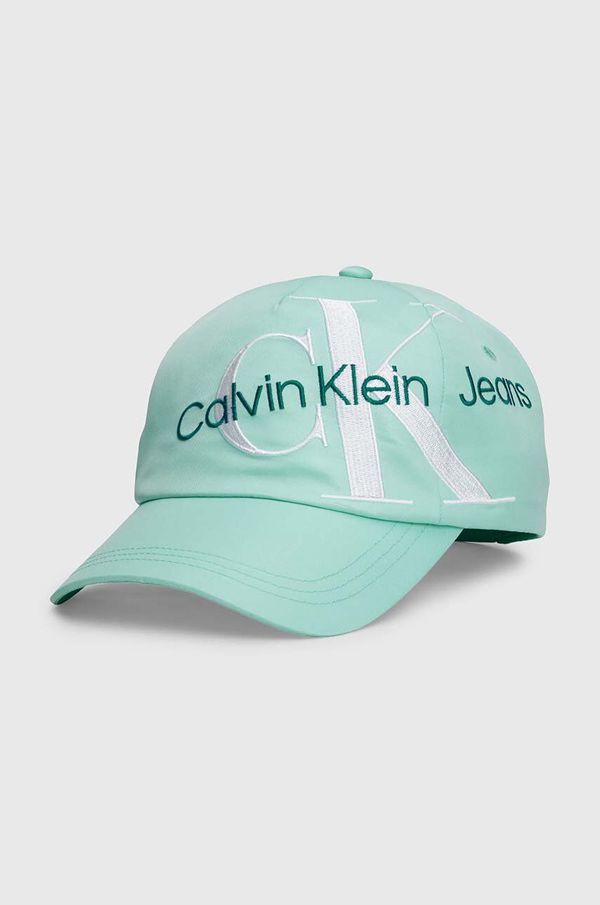Calvin Klein Jeans Dječja kapa sa šiltom Calvin Klein Jeans s tiskom