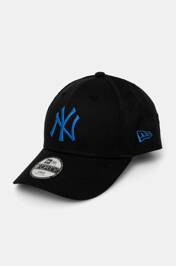 New Era Dječja kapa sa šiltom New Era NEW YORK YANKEES boja: crna, s aplikacijom, 60565300