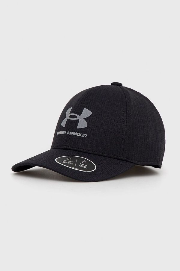 Under Armour Dječja kapa sa šiltom Under Armour boja: crna, s tiskom