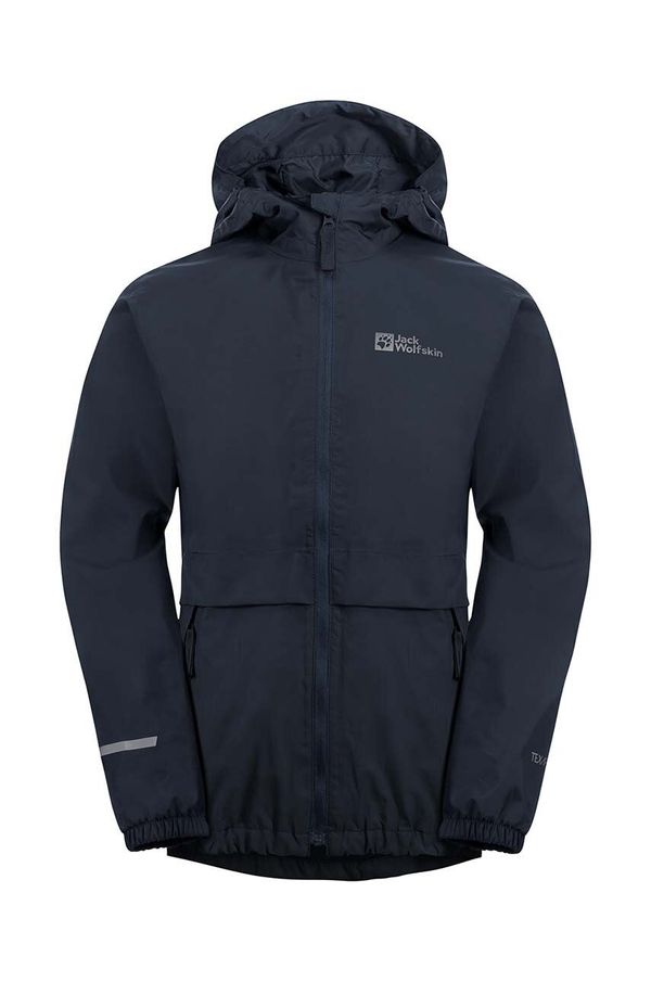 Jack Wolfskin Dječja kišna jakna Jack Wolfskin RAINY DAYS boja: tamno plava