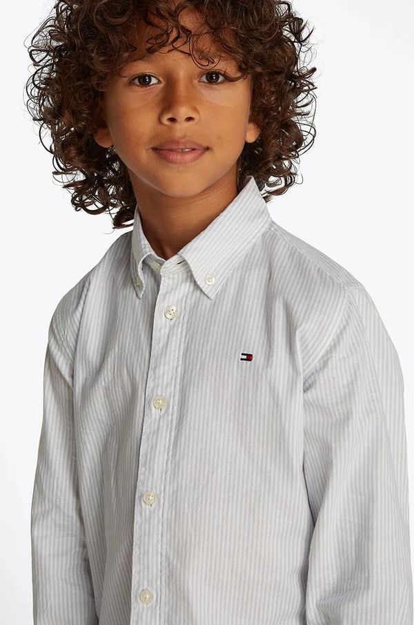 Tommy Hilfiger Dječja košulja Tommy Hilfiger boja: bijela, KB0KB09605