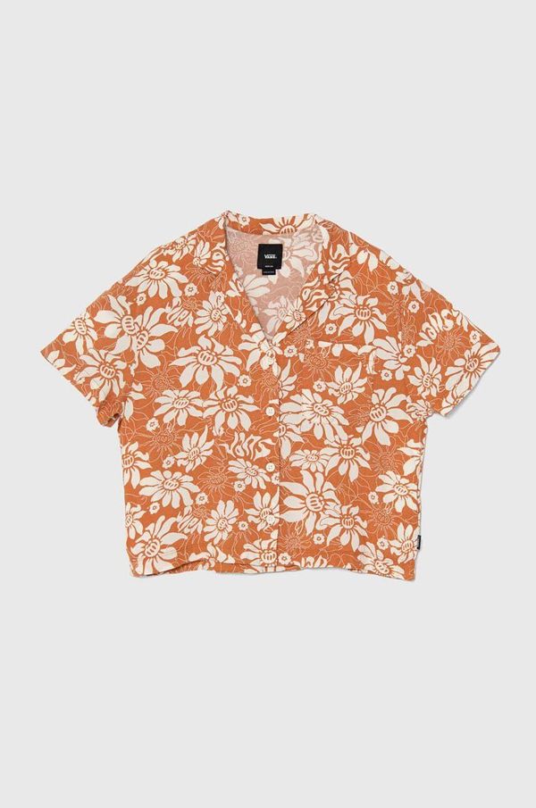 Vans Dječja košulja Vans AMSTONE SS TOP GR boja: narančasta