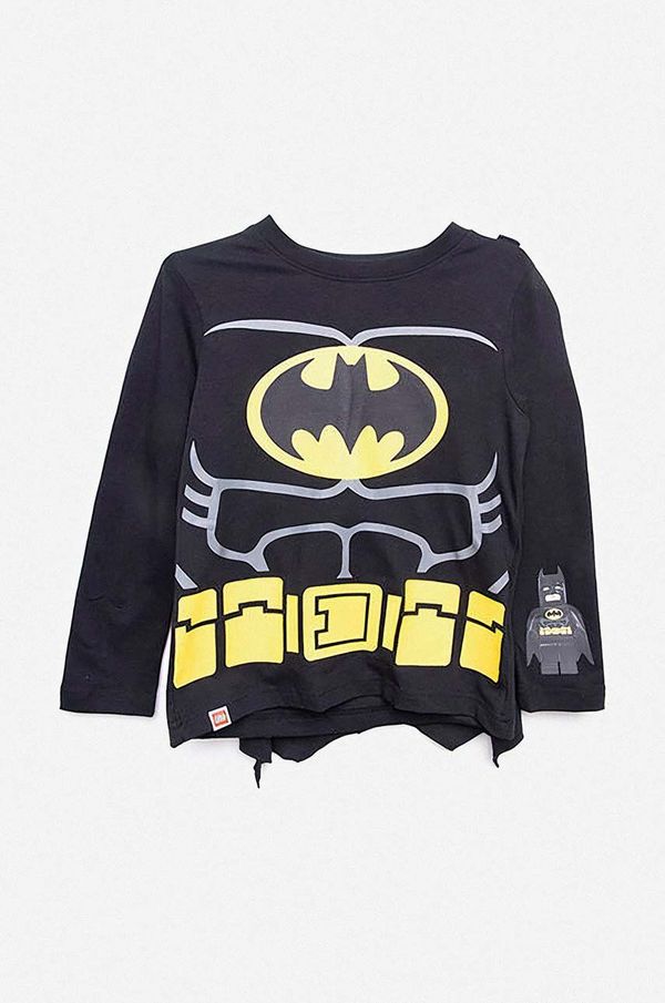 Lego Dječja majica dugih rukava Lego Wear T-Shirt LS 12010651 995 boja: crna, s tiskom