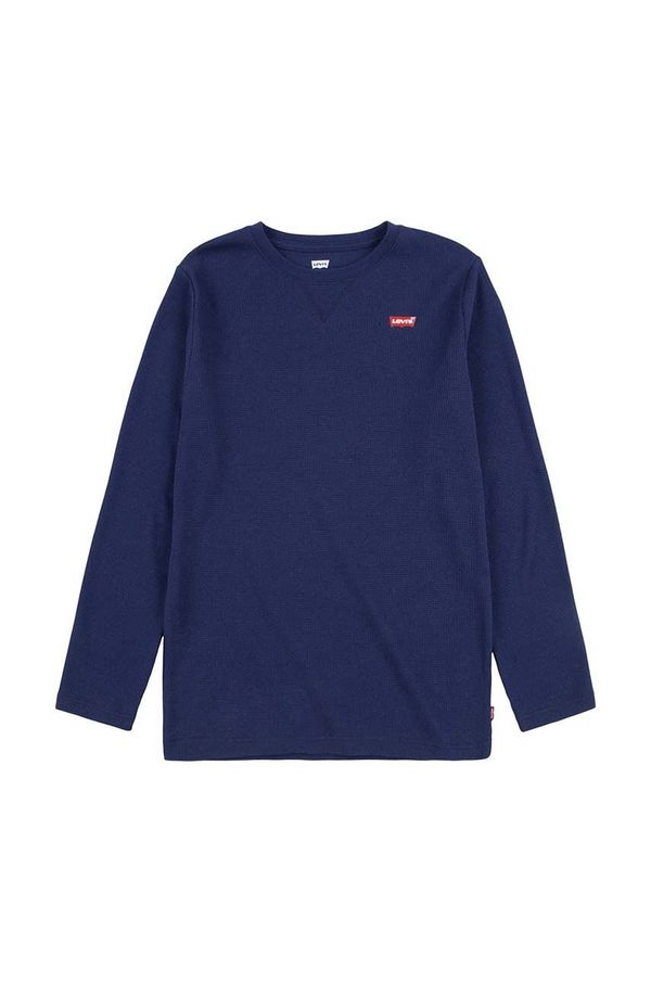 Levi's Dječja majica dugih rukava Levi's glatki model