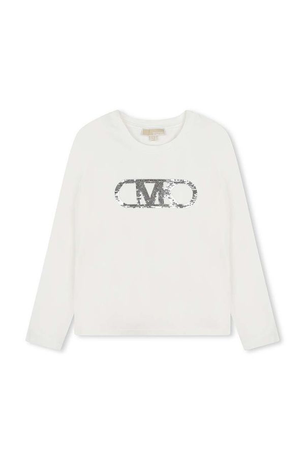 Michael Kors Dječja majica dugih rukava Michael Kors boja: bijela, R30145