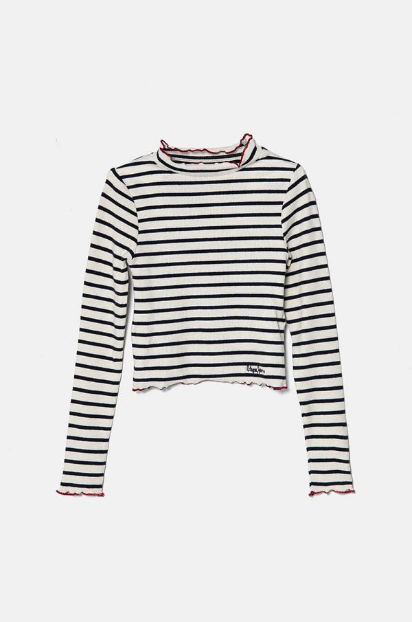 Pepe Jeans Dječja majica dugih rukava Pepe Jeans TALLULAH boja: tamno plava, PG503102