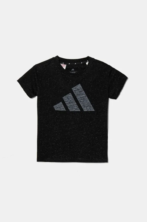 adidas Dječja majica kratkih rukava adidas boja: crna, JC9781
