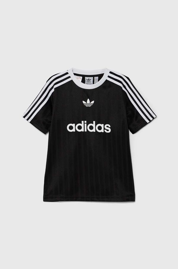 adidas Originals Dječja majica kratkih rukava adidas Originals boja: crna, s tiskom