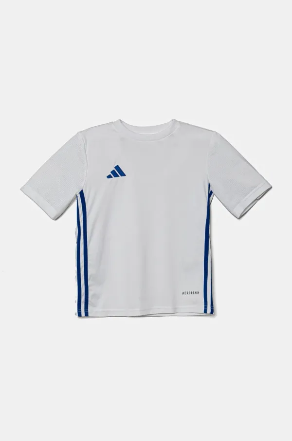 adidas Performance Dječja majica kratkih rukava adidas Performance boja: bijela, s aplikacijom, JJ1154