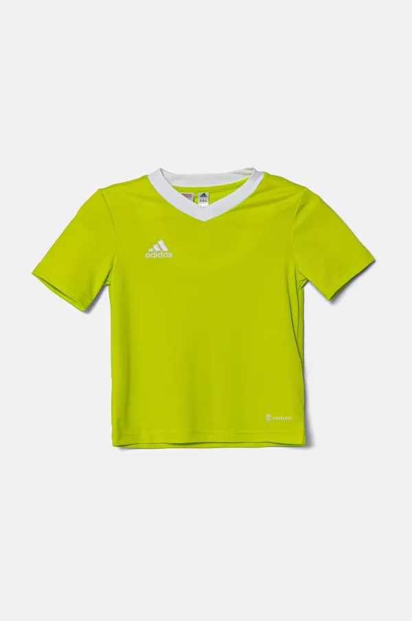 adidas Performance Dječja majica kratkih rukava adidas Performance boja: zelena, s aplikacijom, HC5079