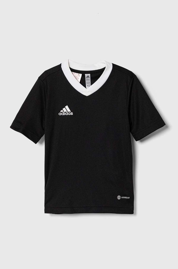 adidas Performance Dječja majica kratkih rukava adidas Performance ENT22 JSY Y boja: crna, s aplikacijom
