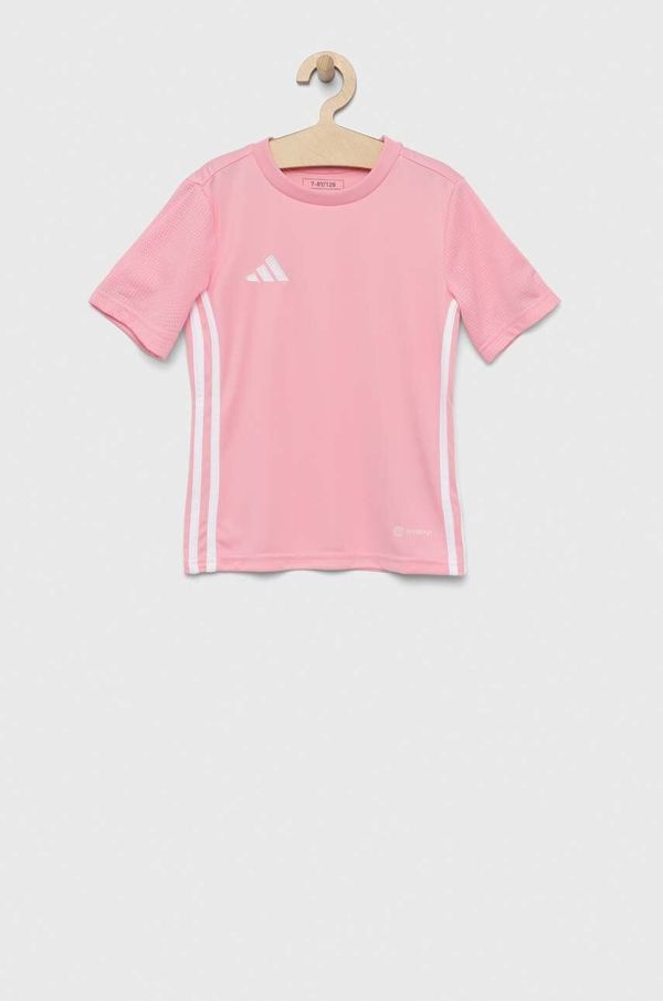 adidas Performance Dječja majica kratkih rukava adidas Performance TABELA 23 JSY boja: ružičasta, glatki model