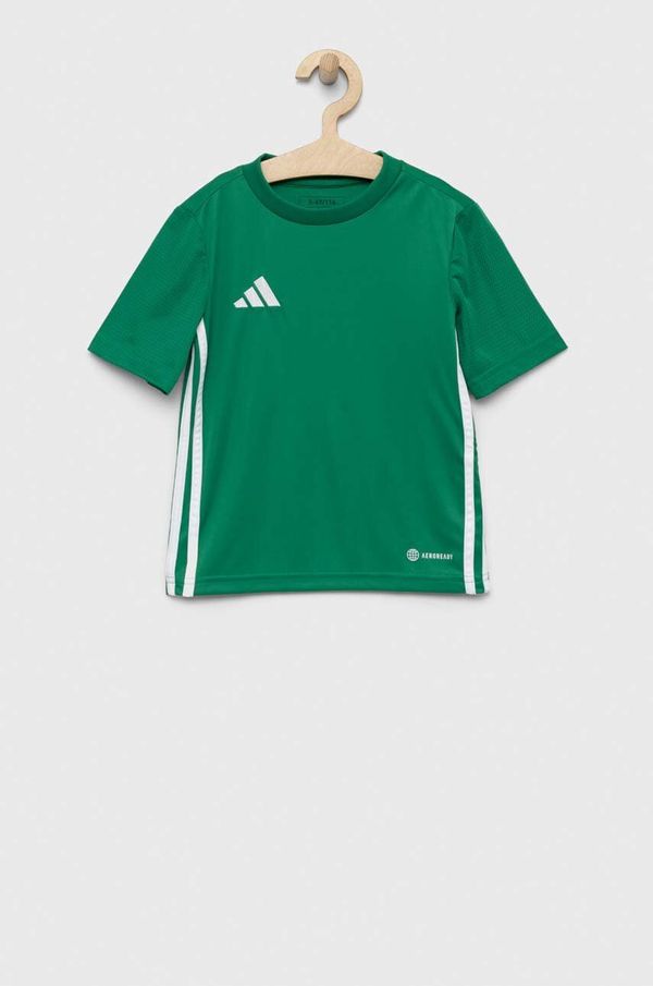 adidas Performance Dječja majica kratkih rukava adidas Performance TABELA 23 JSY boja: zelena, s uzorkom