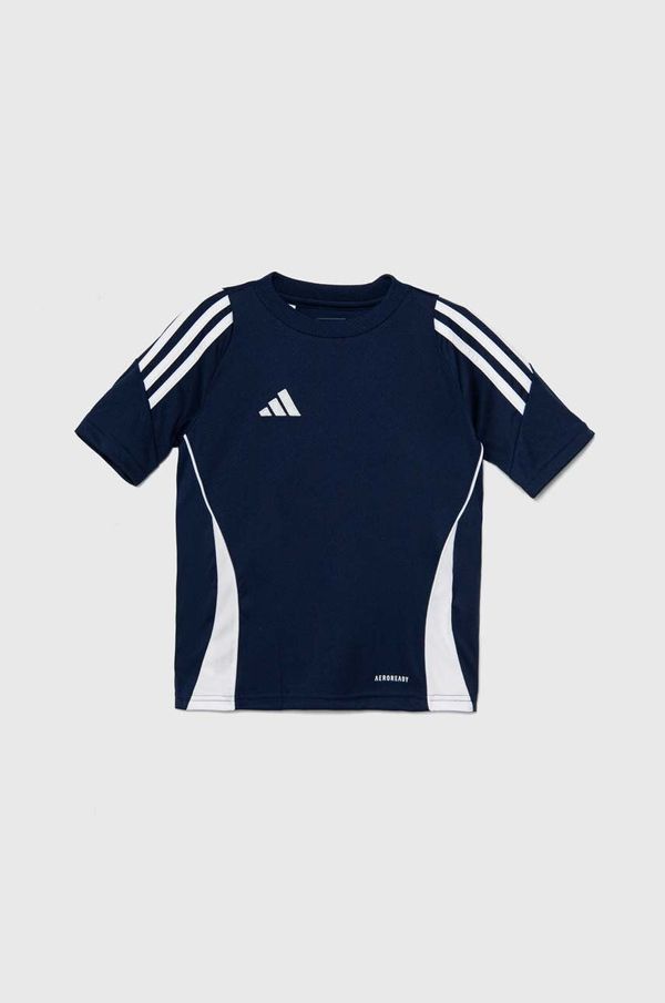 adidas Performance Dječja majica kratkih rukava adidas Performance TIRO24SYY boja: tamno plava, s aplikacijom, IS1029